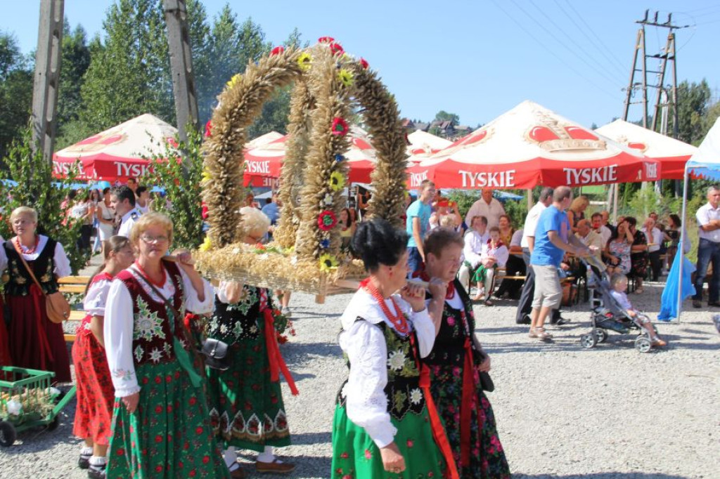 Dożynki w Rdzawce