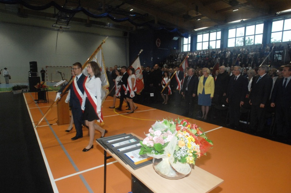 Otwarcie hali sportowej w ZSTiP