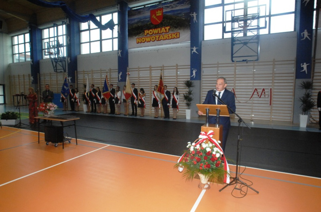 Otwarcie hali sportowej w ZSTiP