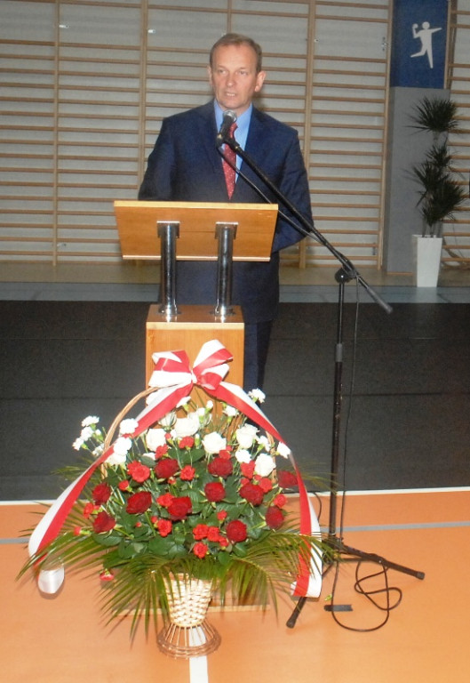 Otwarcie hali sportowej w ZSTiP