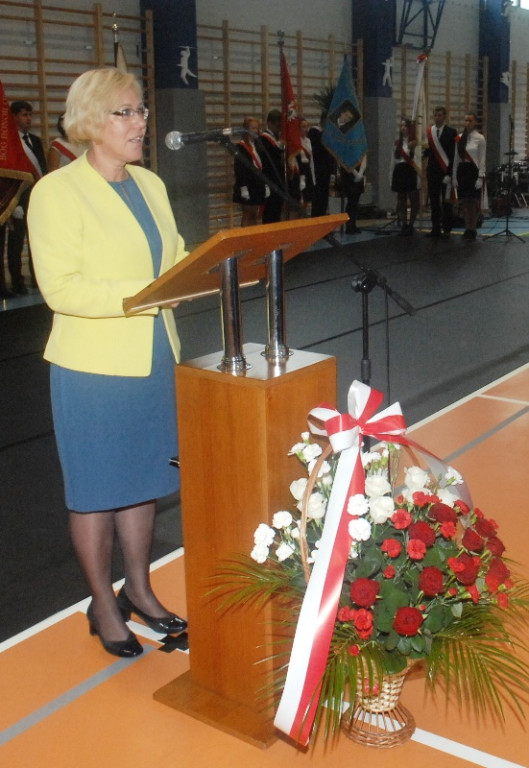 Otwarcie hali sportowej w ZSTiP
