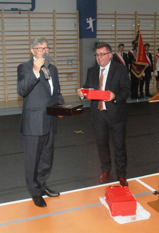 Otwarcie hali sportowej w ZSTiP