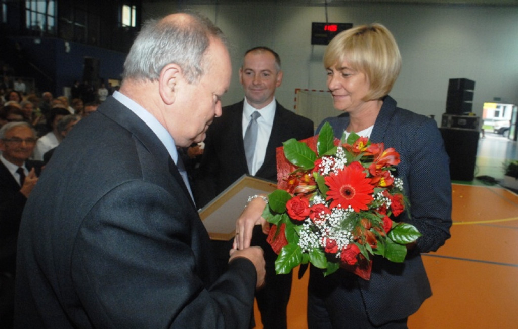 Otwarcie hali sportowej w ZSTiP