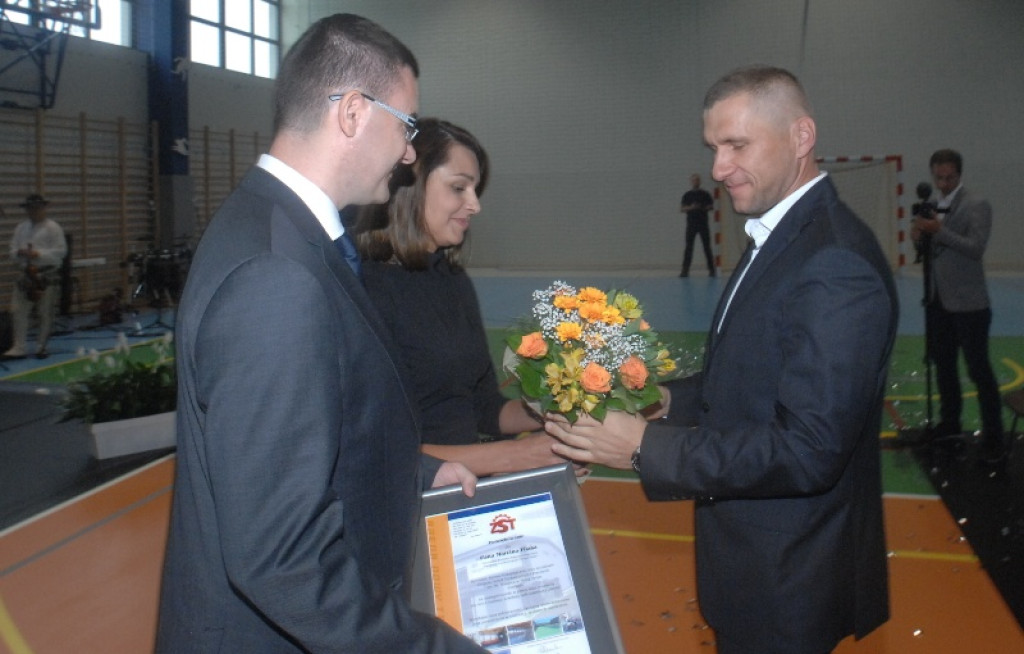 Otwarcie hali sportowej w ZSTiP