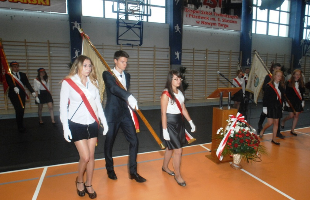 Otwarcie hali sportowej w ZSTiP