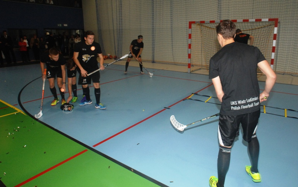 Otwarcie hali sportowej w ZSTiP