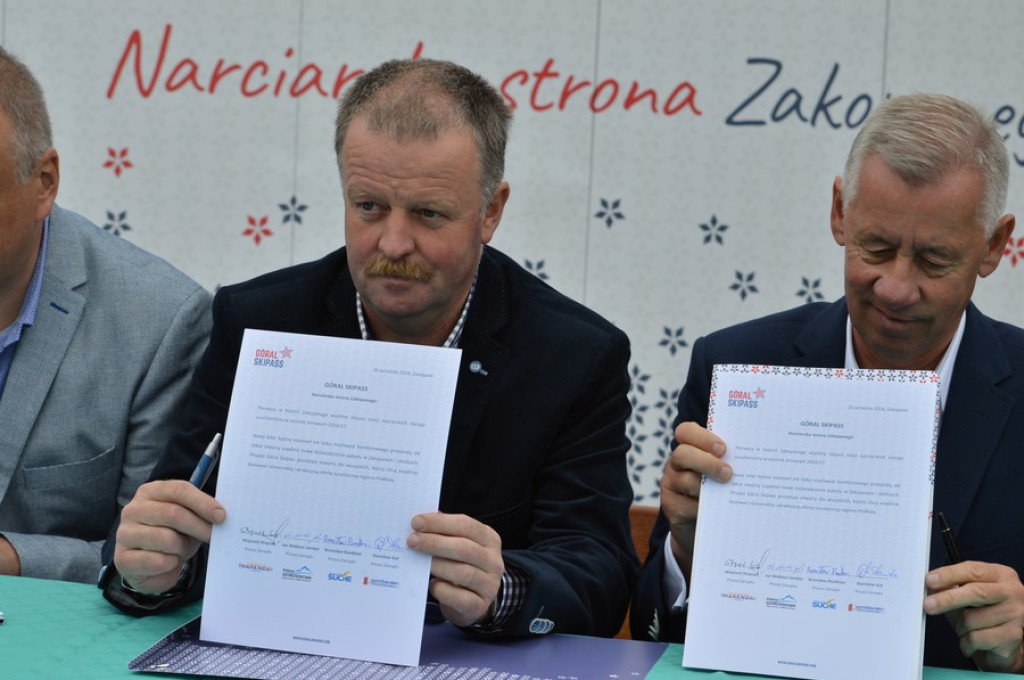 Historyczny skipass po góralsku