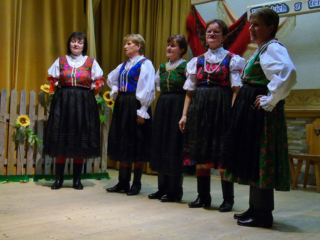Przegląd artystyczny kół gospodyń w Łopusznej