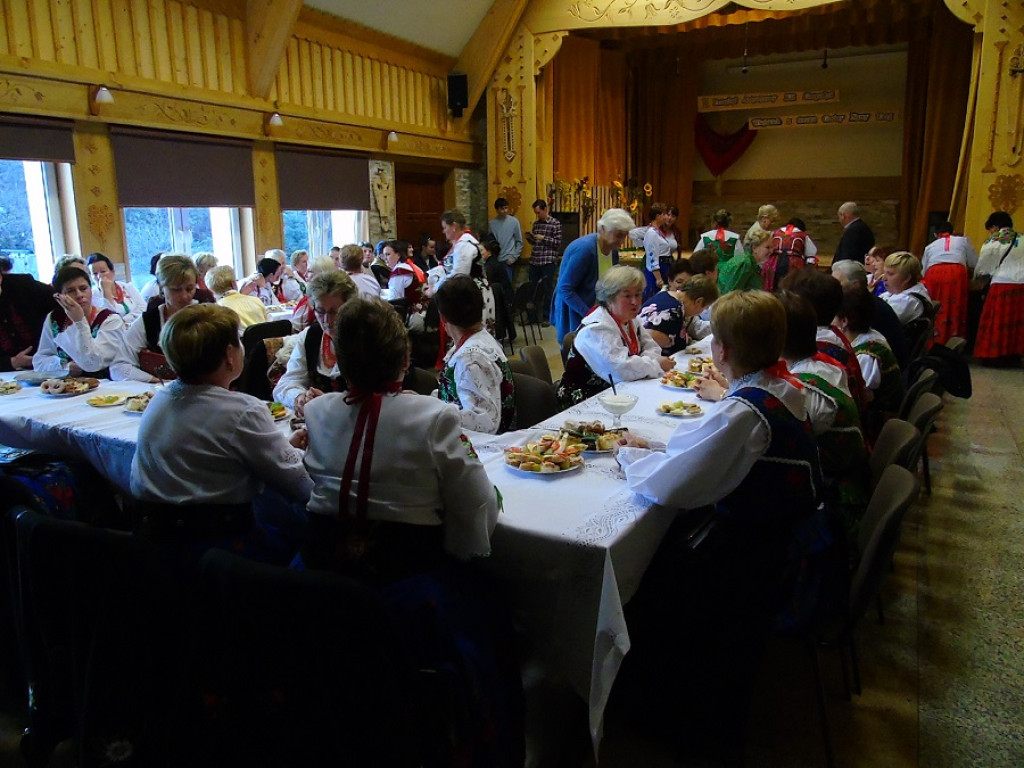 Przegląd artystyczny kół gospodyń w Łopusznej