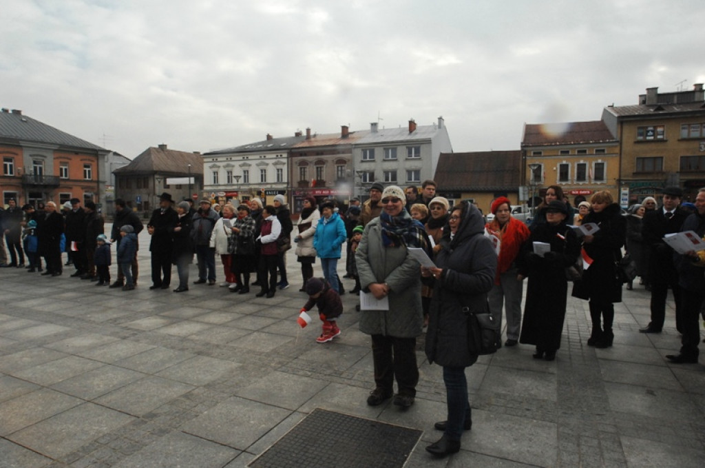 Uroczystości Święta Niepodległości na nowotarskim rynku