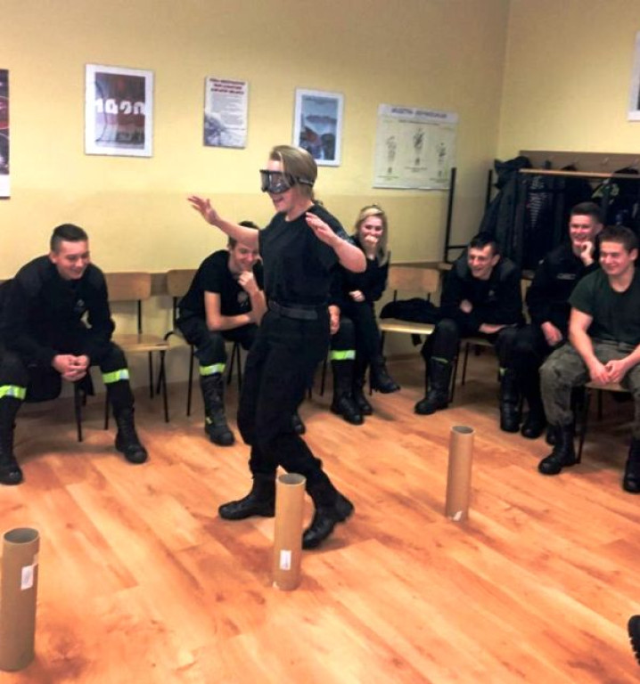 Policja i sanepid u nowotarskich kadetów