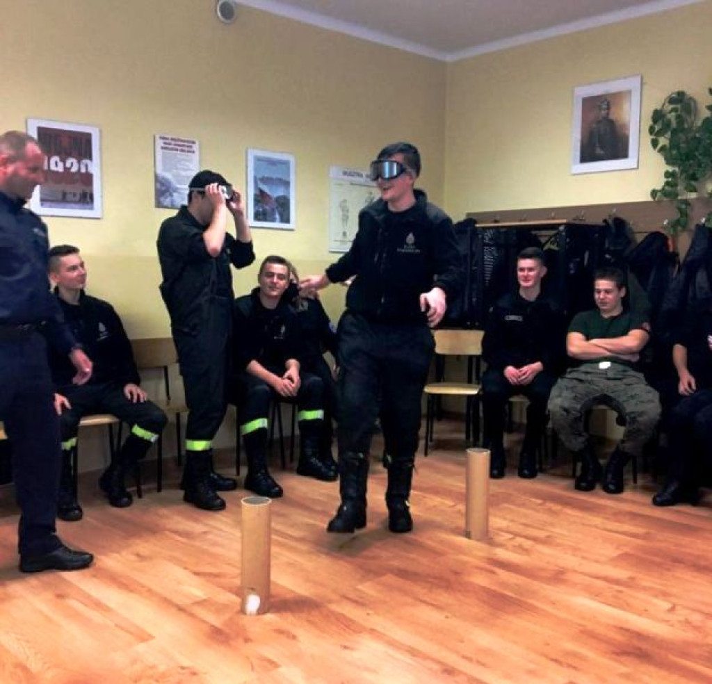 Policja i sanepid u nowotarskich kadetów