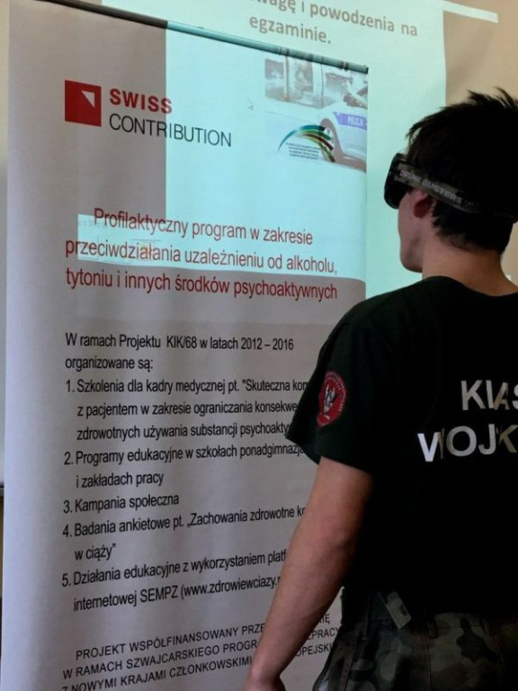 Policja i sanepid u nowotarskich kadetów
