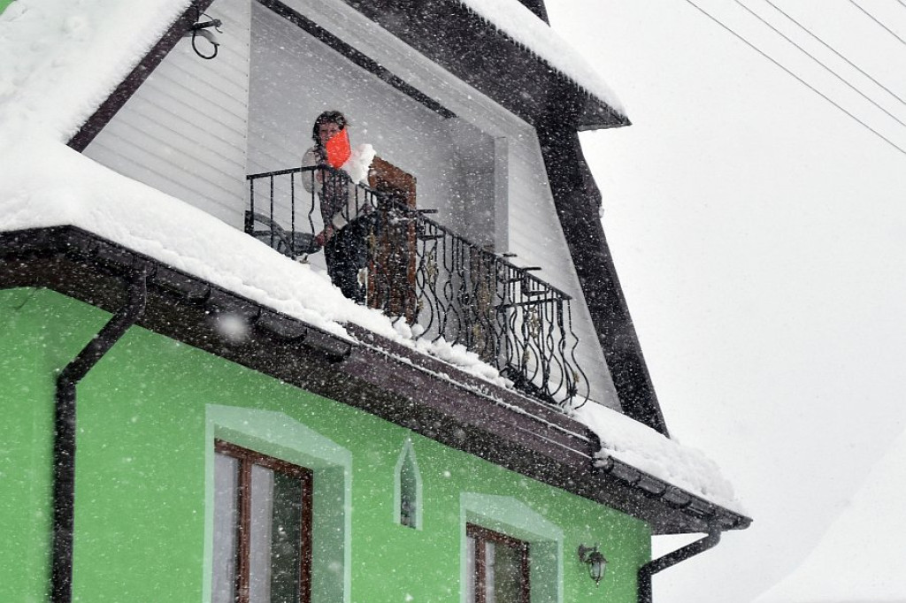 Atak zimy. Podhale i Spisz zasypane