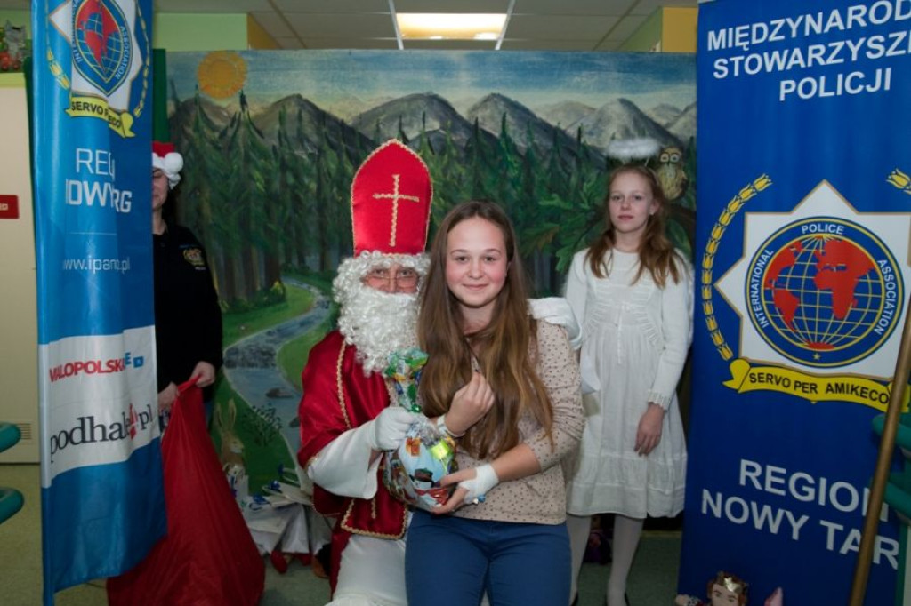 Św. Mikołaj do szpitala wraca wielokrotnie