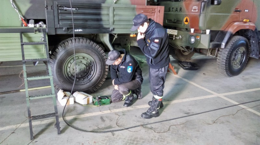 Nowotarscy kadeci w patronackiej jednostce