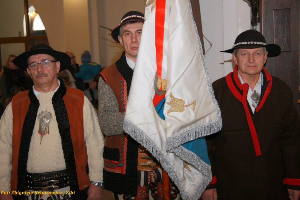Spotkanie opłatkowe nowotarskiego oddziału Związku Podhalan