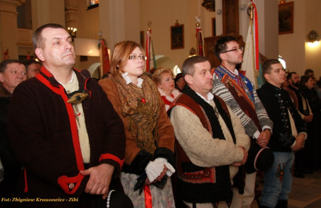 Spotkanie opłatkowe nowotarskiego oddziału Związku Podhalan
