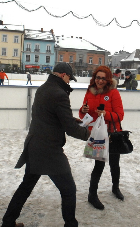 Nowy Targ bez smogu - happening na rynku