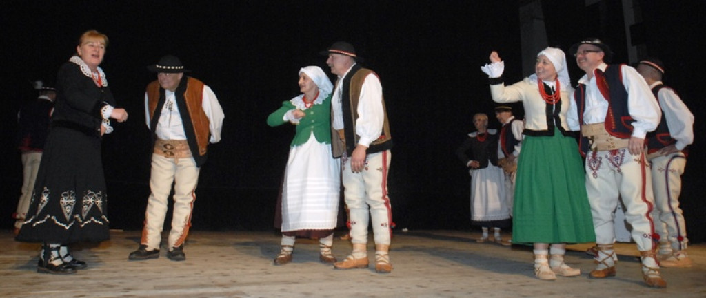 Koncert „Godny cas” na scenie MOK