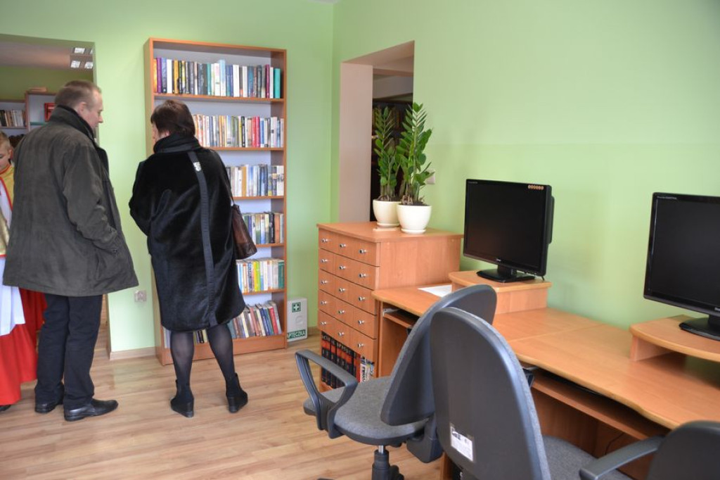 Biblioteka w nowej siedzibie