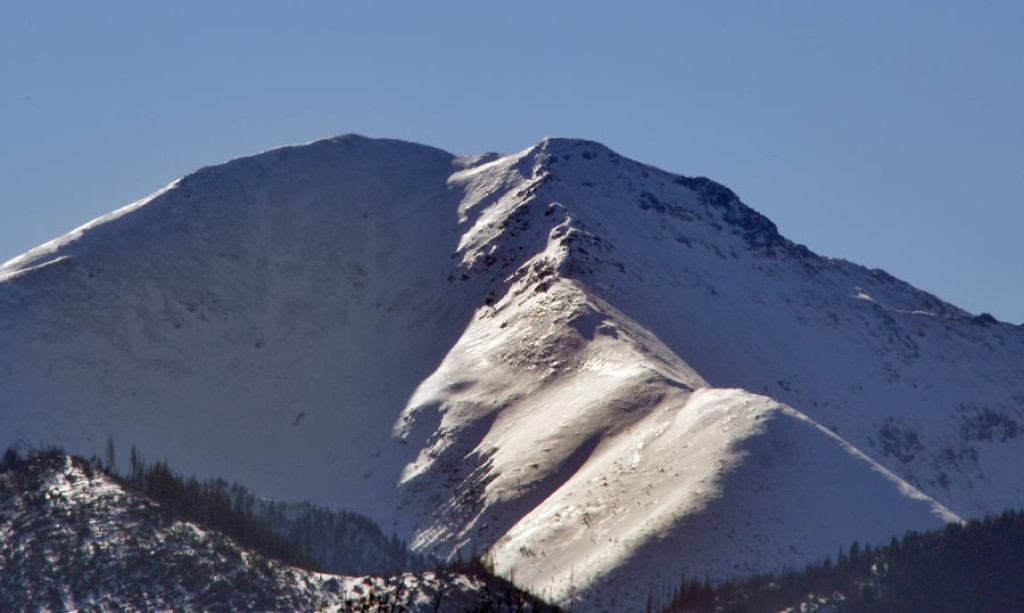 Tatry i Podhale w przeddzień halnego