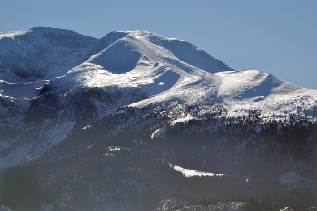 Tatry i Podhale w przeddzień halnego