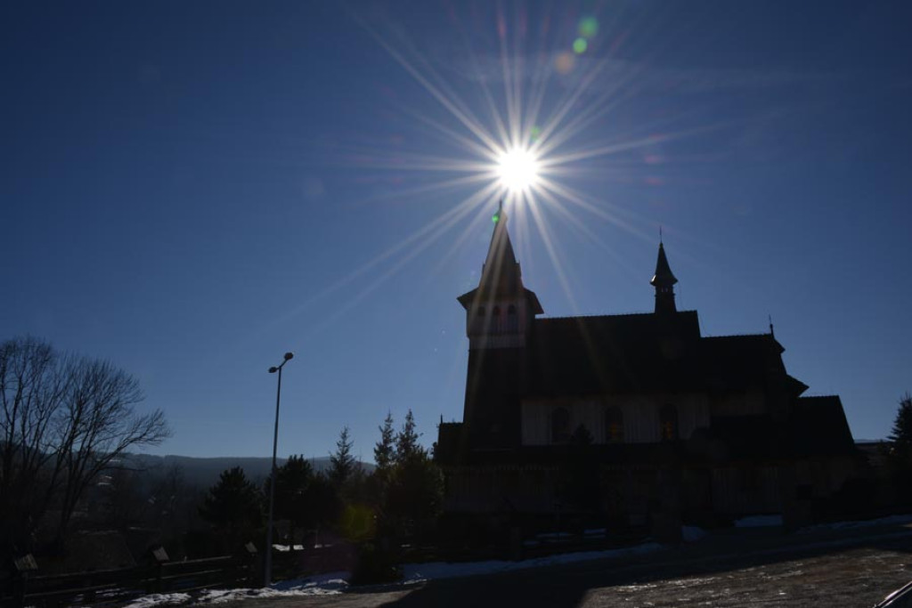 Tatry i Podhale w przeddzień halnego
