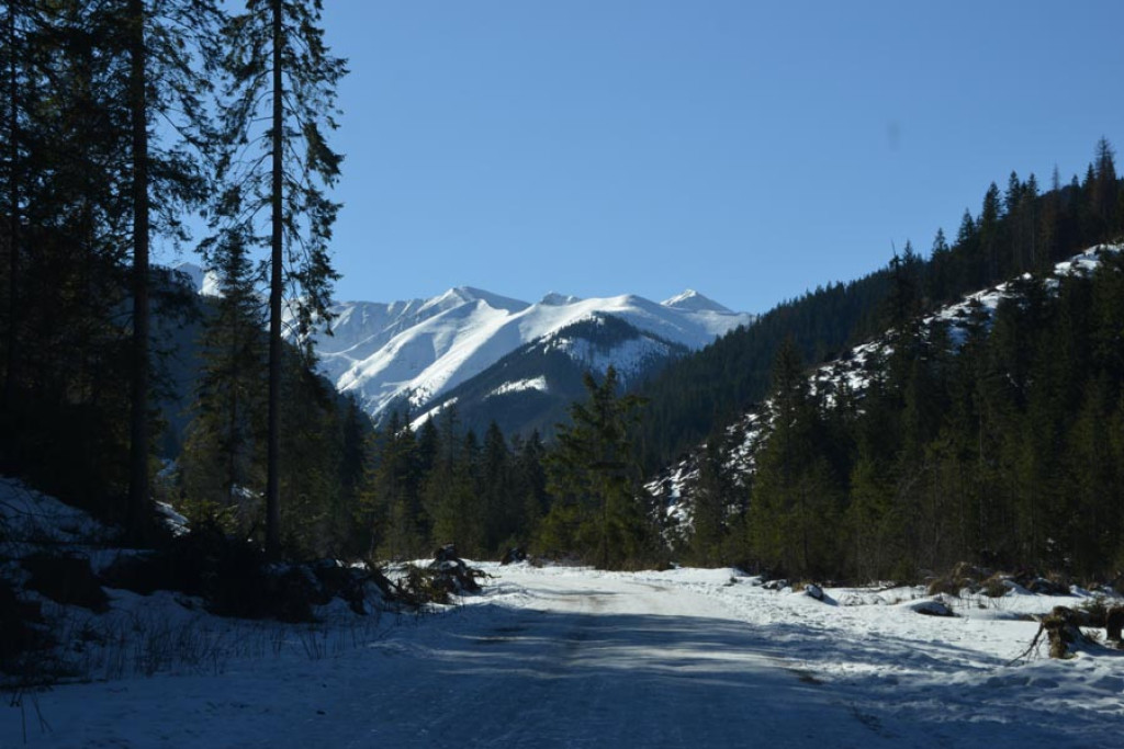 Tatry i Podhale w przeddzień halnego