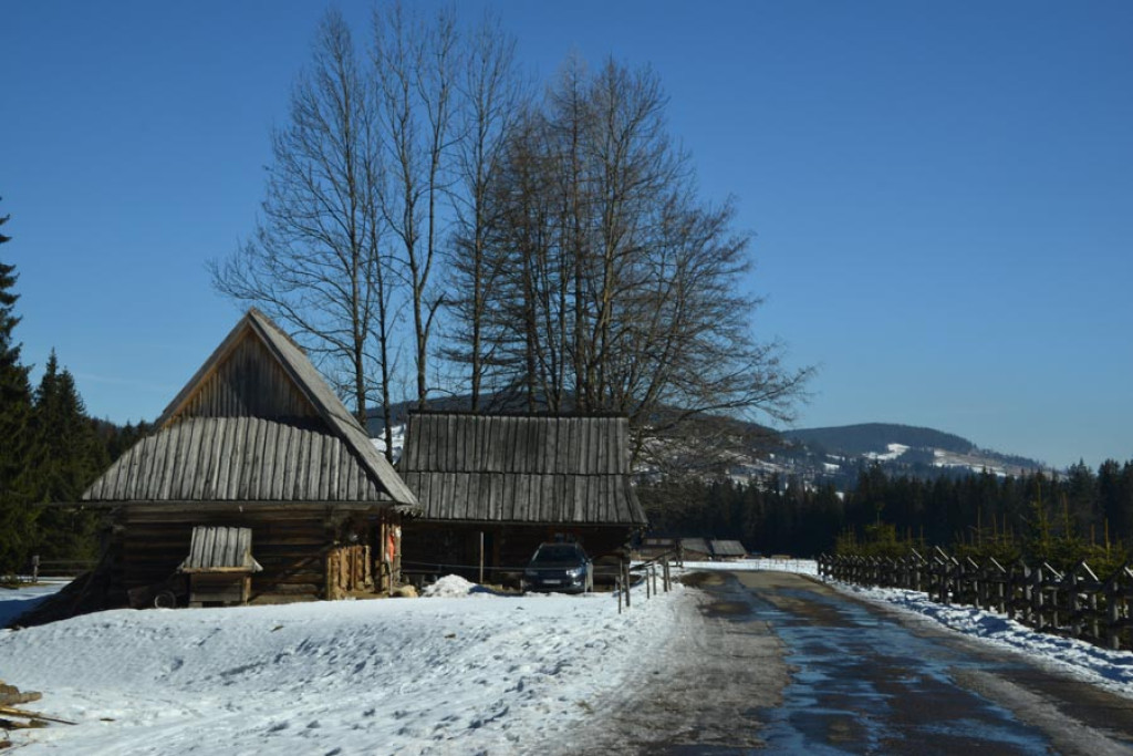 Tatry i Podhale w przeddzień halnego