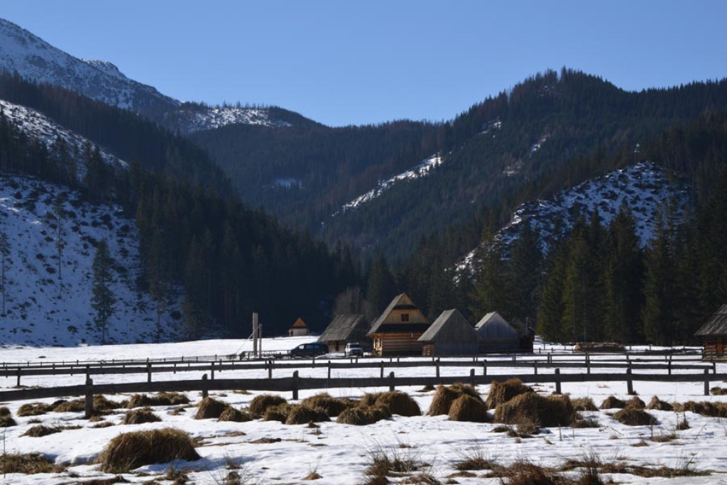Tatry i Podhale w przeddzień halnego