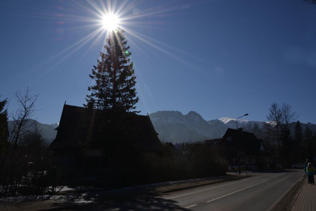 Tatry i Podhale w przeddzień halnego