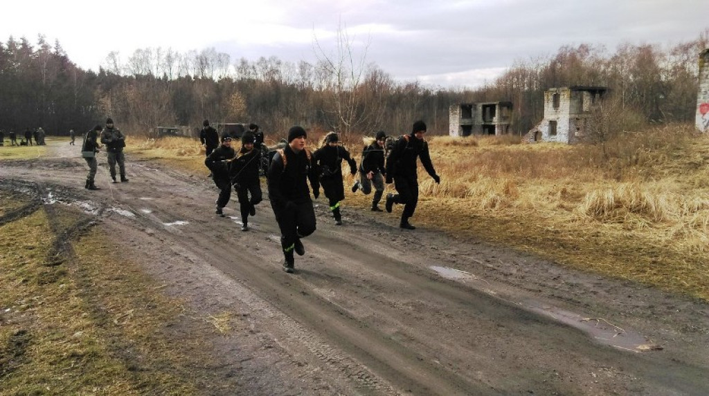 Kadeci na krakowskim poligonie
