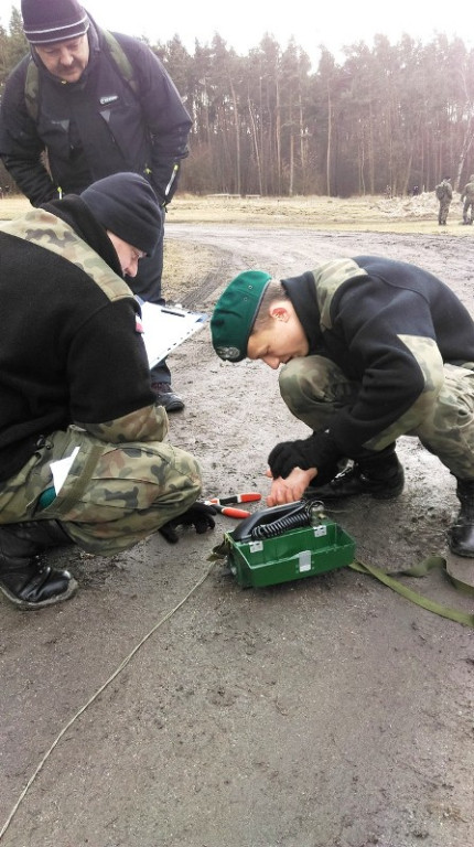 Kadeci na krakowskim poligonie