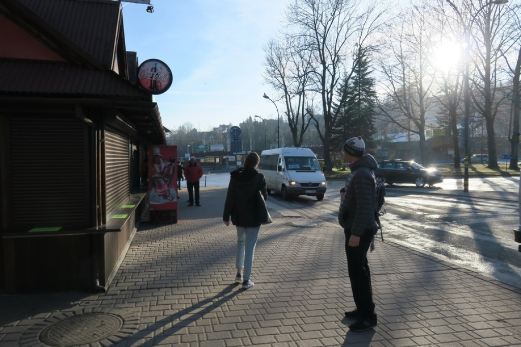 Zakopane bez dworca autobusowego
