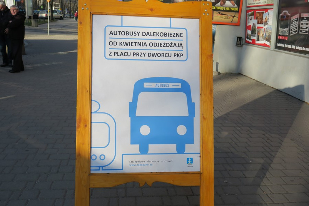 Zakopane bez dworca autobusowego