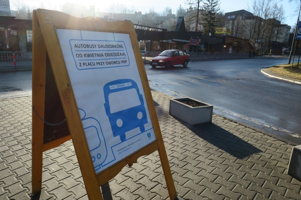 Zakopane bez dworca autobusowego