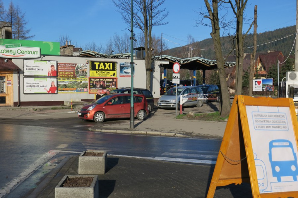 Zakopane bez dworca autobusowego