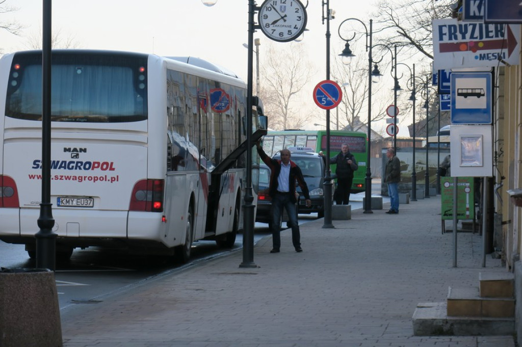 Zakopane bez dworca autobusowego