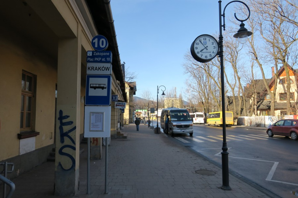 Zakopane bez dworca autobusowego