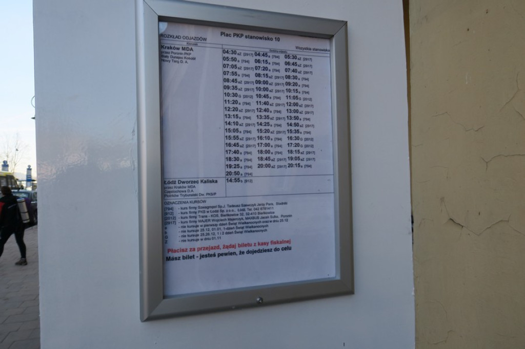 Zakopane bez dworca autobusowego