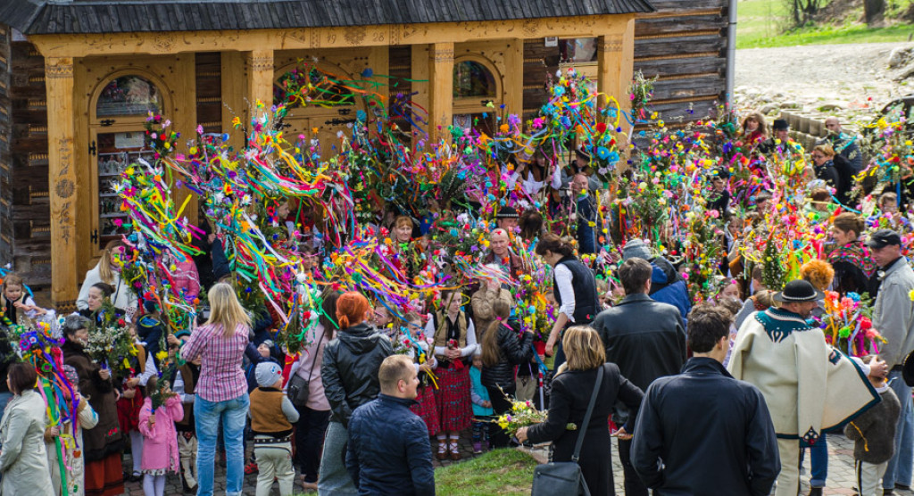 Przegląd Palm Wielkanocnych w Bukowinie