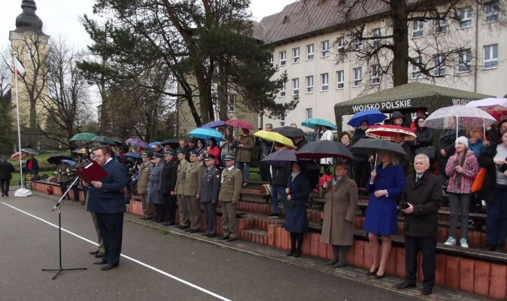Ślubowanie nowotarskich kadetów