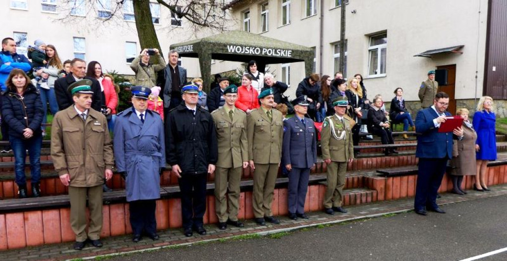 Ślubowanie nowotarskich kadetów