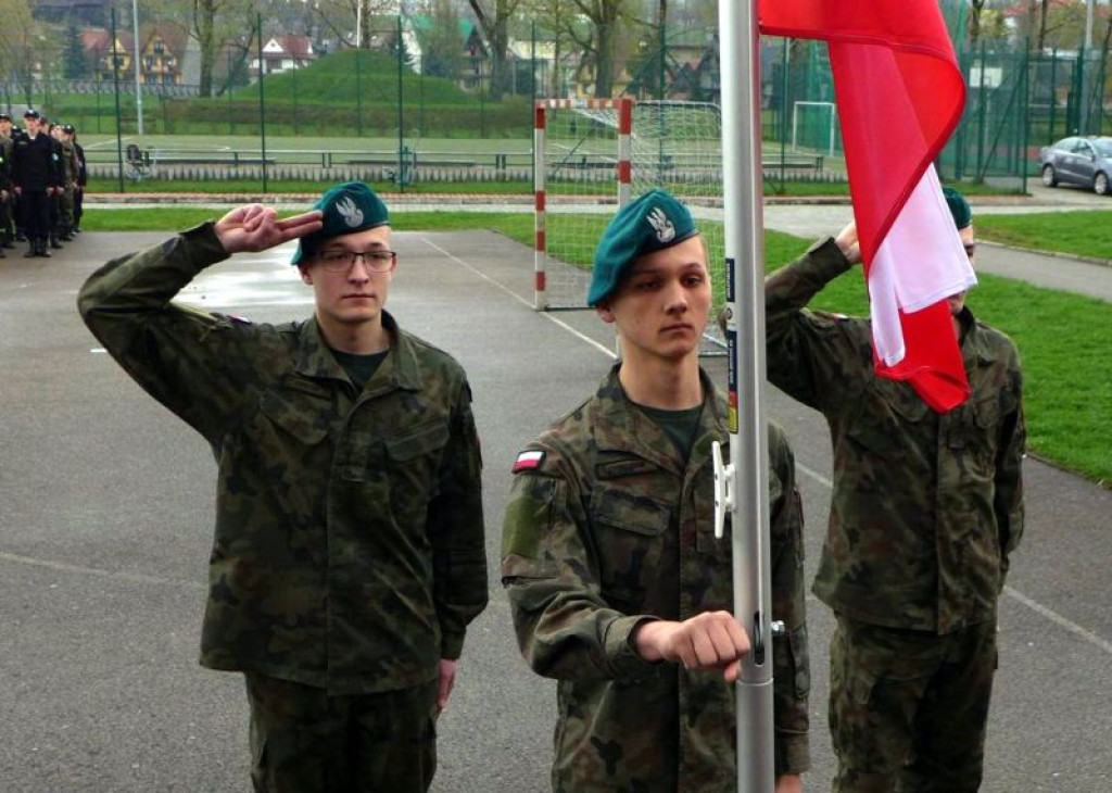 Ślubowanie nowotarskich kadetów