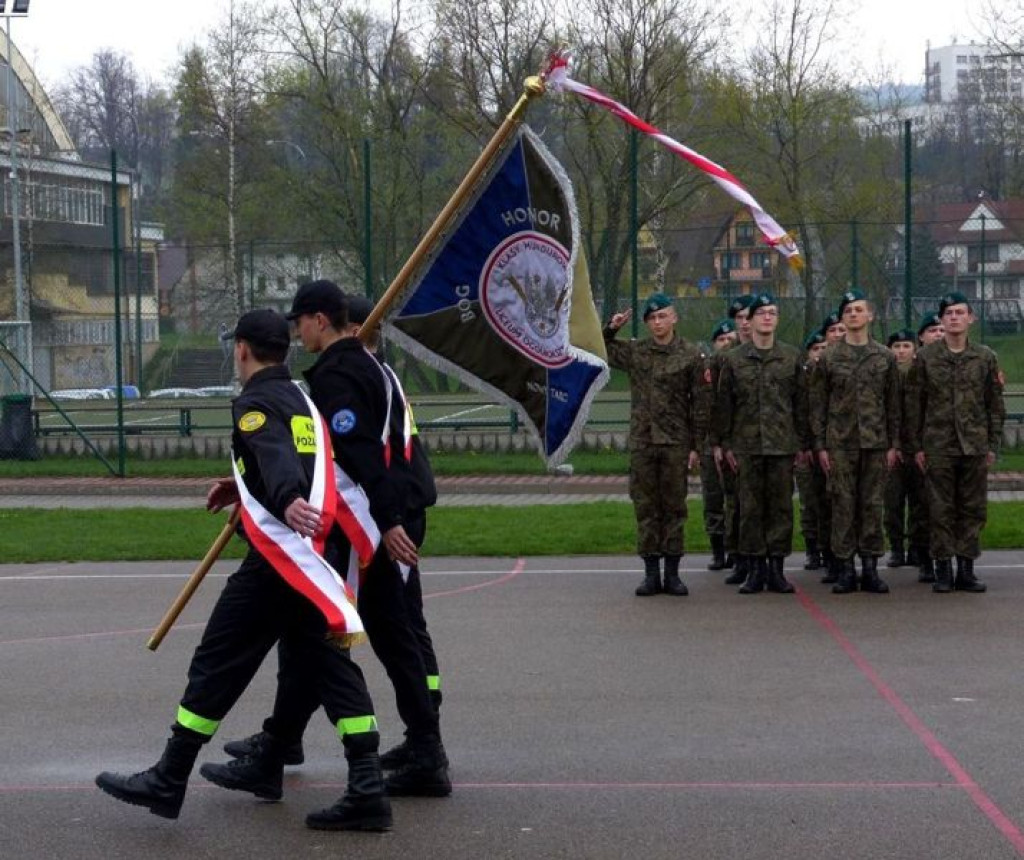 Ślubowanie nowotarskich kadetów