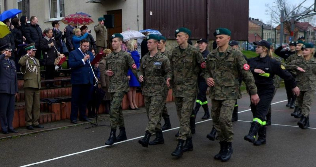 Ślubowanie nowotarskich kadetów