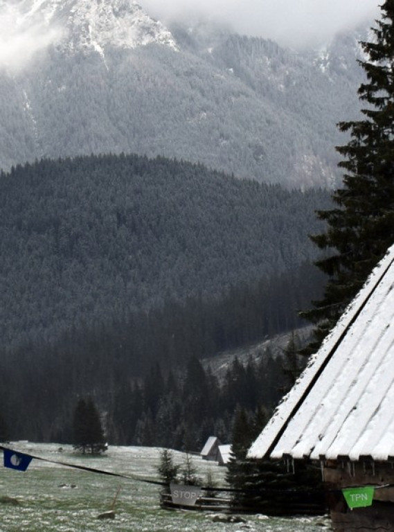 W Tatrach poprószył śnieg