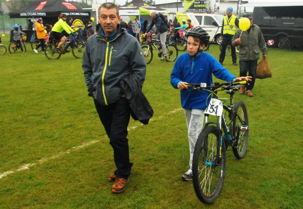 Najmłodsi nowotarscy cykliści na "Kole"