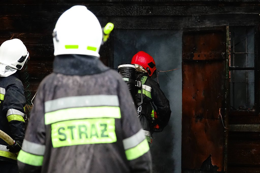 Pożar w Stasikówce